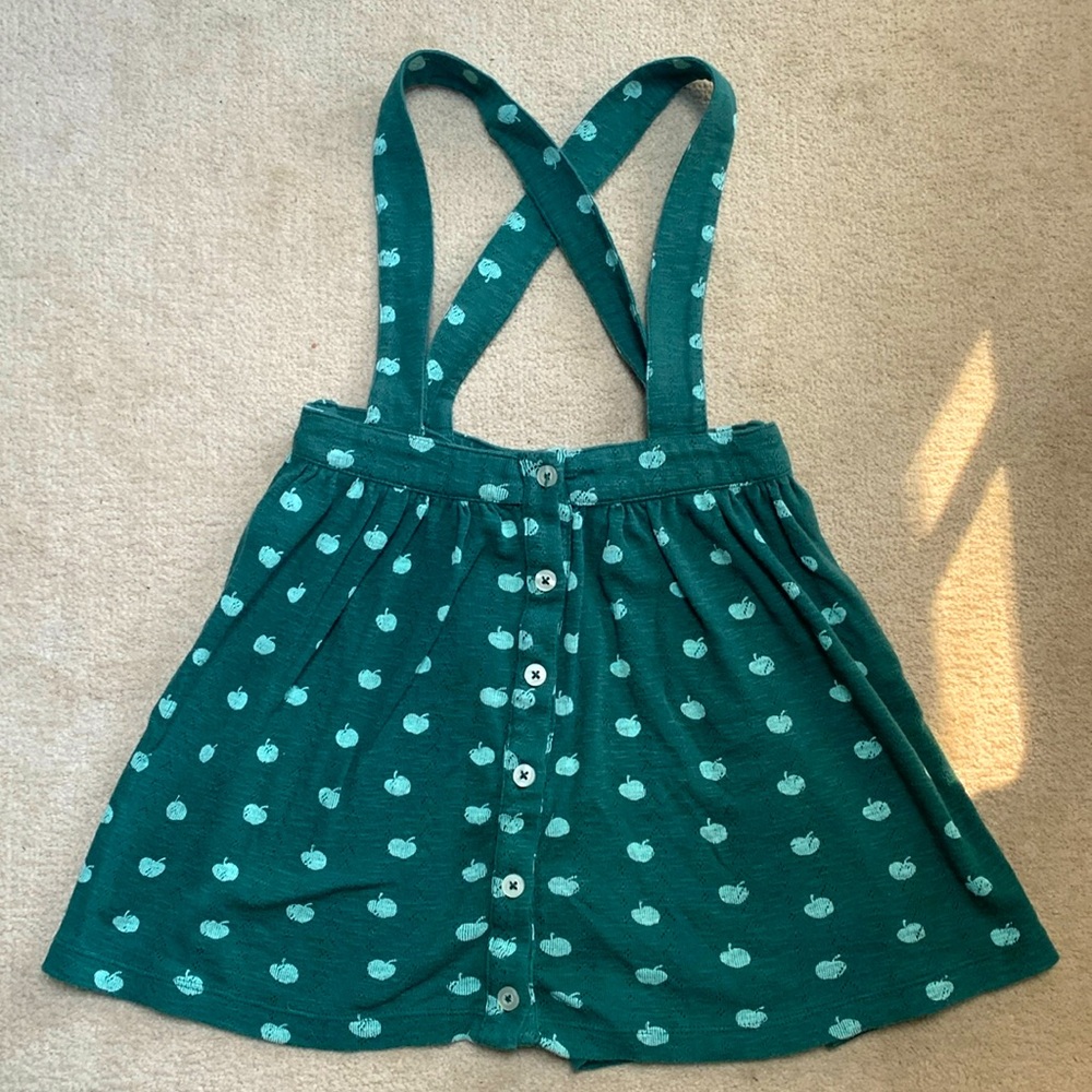 Kate Quinn EUC Soft Cotton Pointelle Suspender Skirt Size 5T